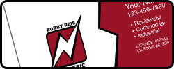 Bobby Reis Electric Business Cards
